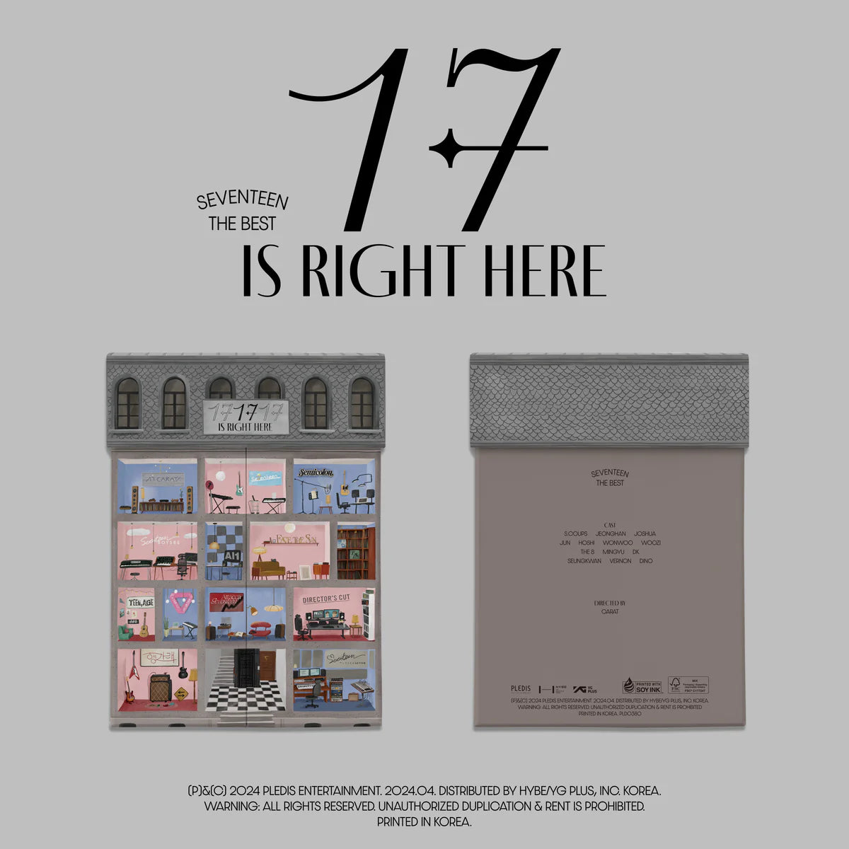 SEVENTEEN BEST ALBUM [17 IS RIGHT HERE] (KiT Ver.)