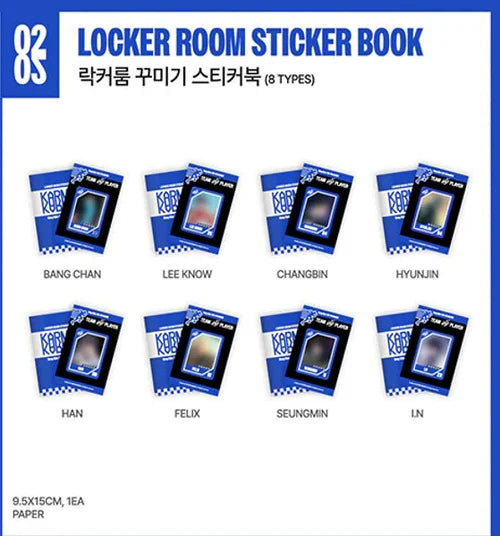 Stray Kids MD [KARMA] (LOCKER ROOM STICKER BOOK)