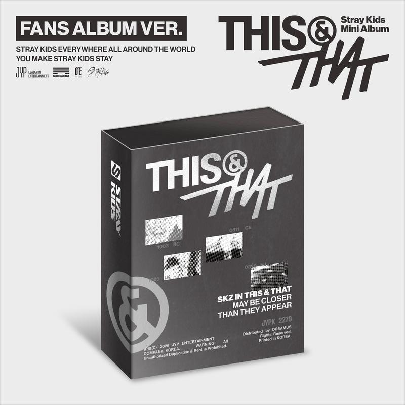 Stray Kids 10th Mini Album [THIS & THAT] (FANS ALBUM VER.)