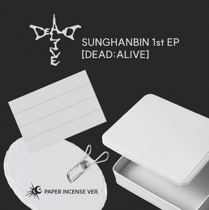 SUNG HANBIN 1st Mini Album [DEAD:ALIVE] (Paper Incense Ver.) (Limited)