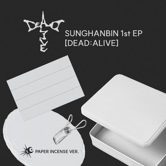 SUNG HANBIN 1st Mini Album [DEAD:ALIVE] (Paper Incense Ver.) (Limited)