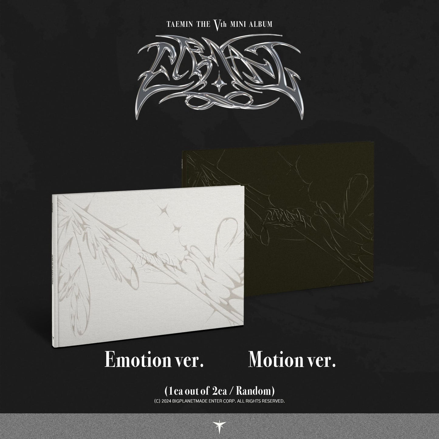TAEMIN 5th Mini Album [ETERNAL] Emotion / Motion