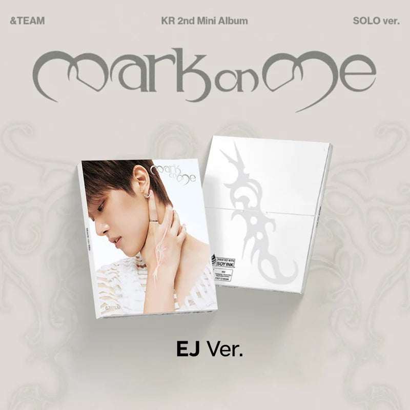 &TEAM KR 2nd Mini Album [Mark on Me] (SOLO Ver.)