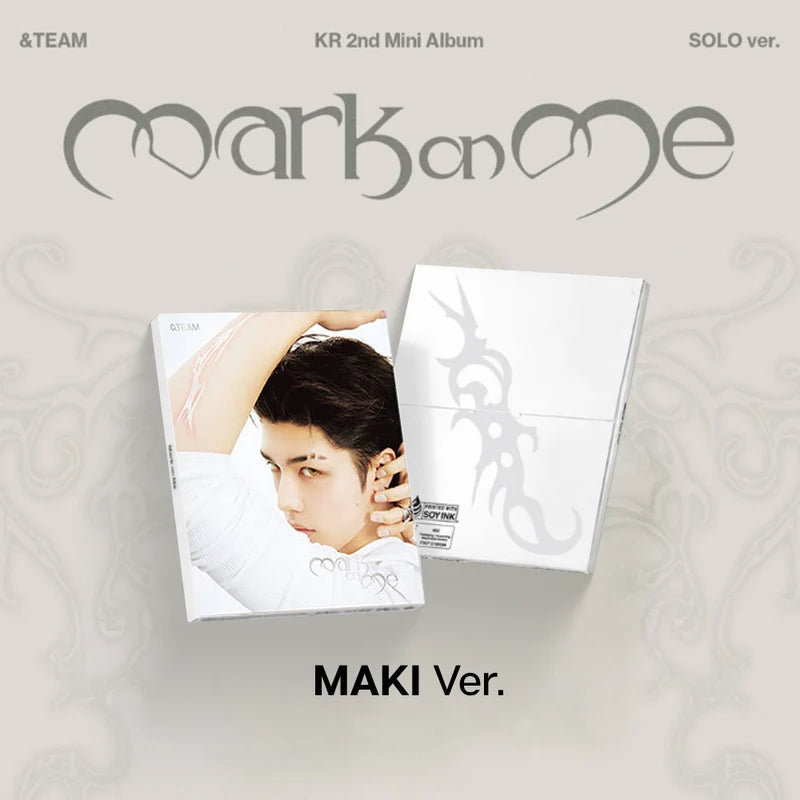 &TEAM KR 2nd Mini Album [Mark on Me] (SOLO Ver.)