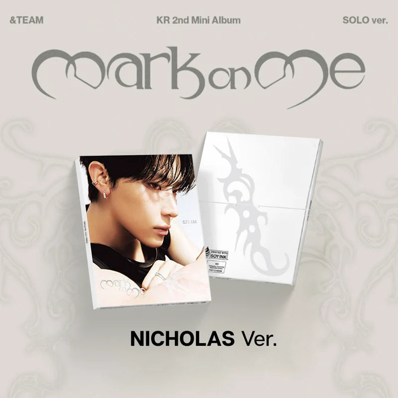 &TEAM KR 2nd Mini Album [Mark on Me] (SOLO Ver.)