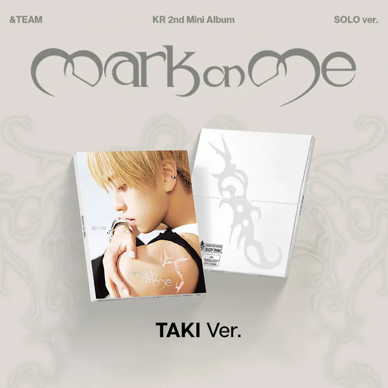 &TEAM KR 2nd Mini Album [Mark on Me] (SOLO Ver.)