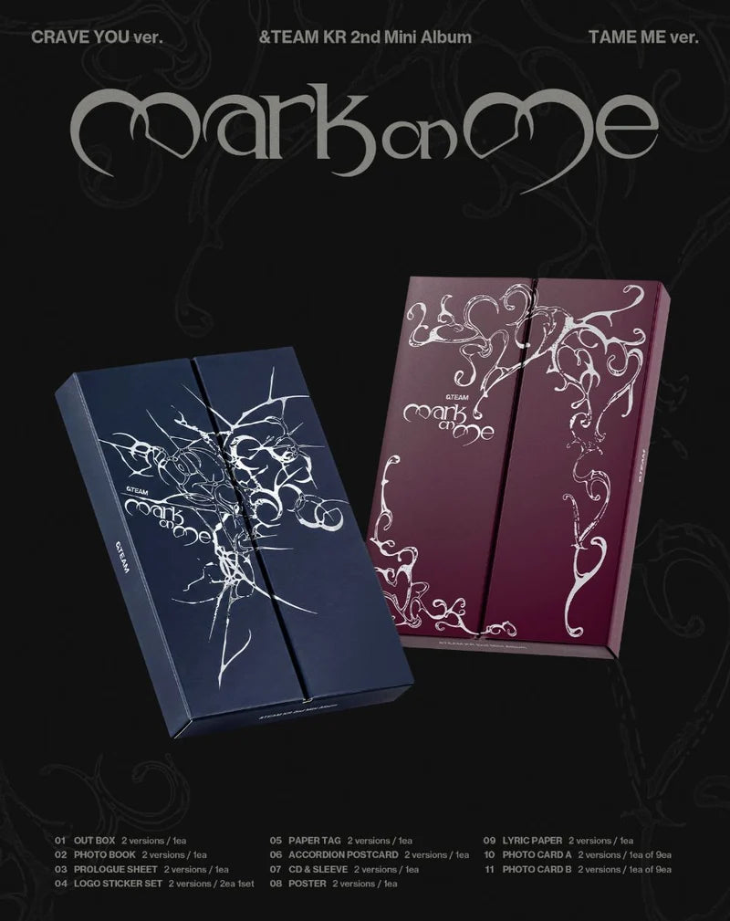 &TEAM KR 2nd Mini Album [Mark on Me]