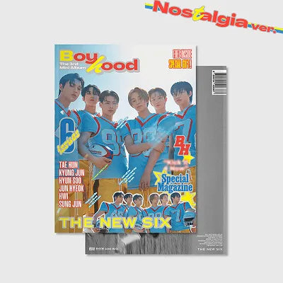 THE NEW SIX (TNX) 3rd Mini Album [BOYHOOD]