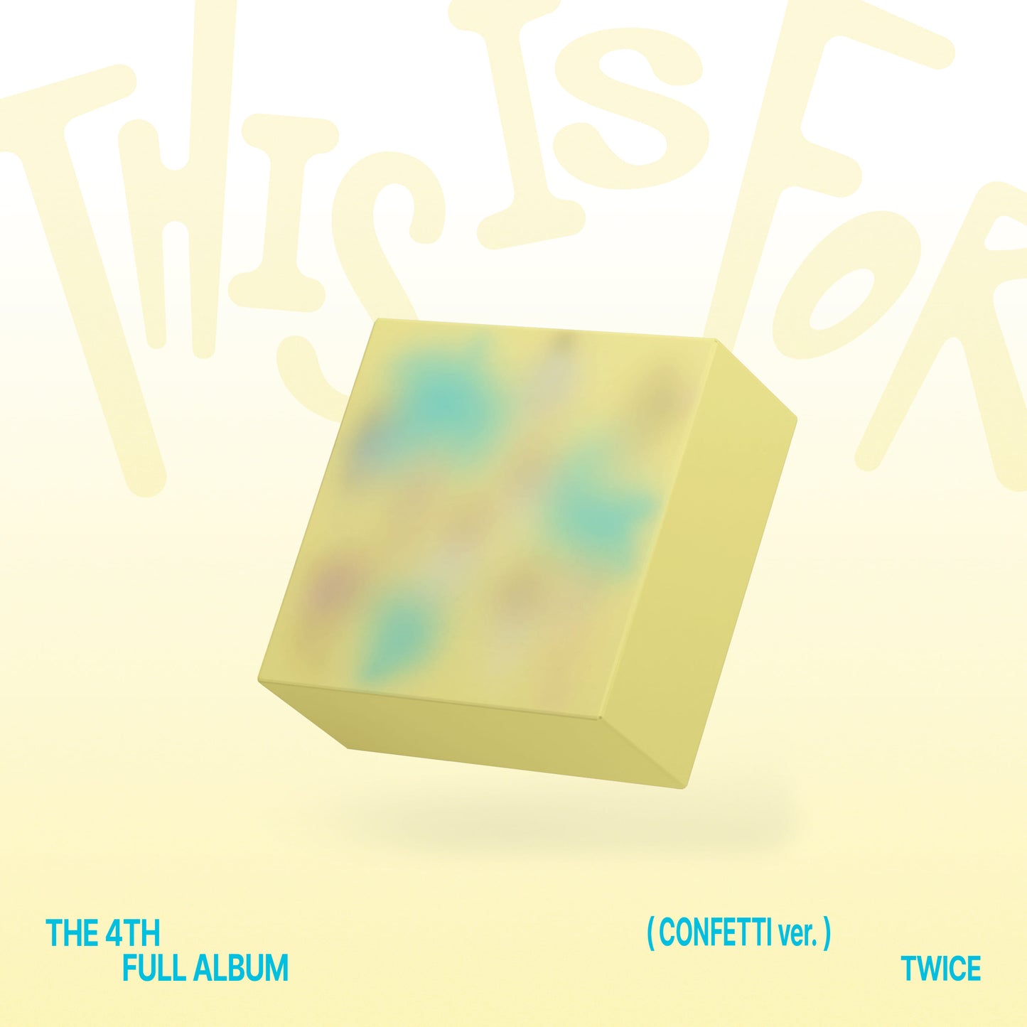 TWICE 4th Full Album [THIS IS FOR] (CONFETTI Ver.)
