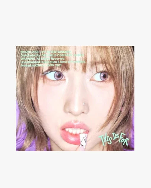 TWICE 4th Full Album [THIS IS FOR] (DIGIPACK Ver.)