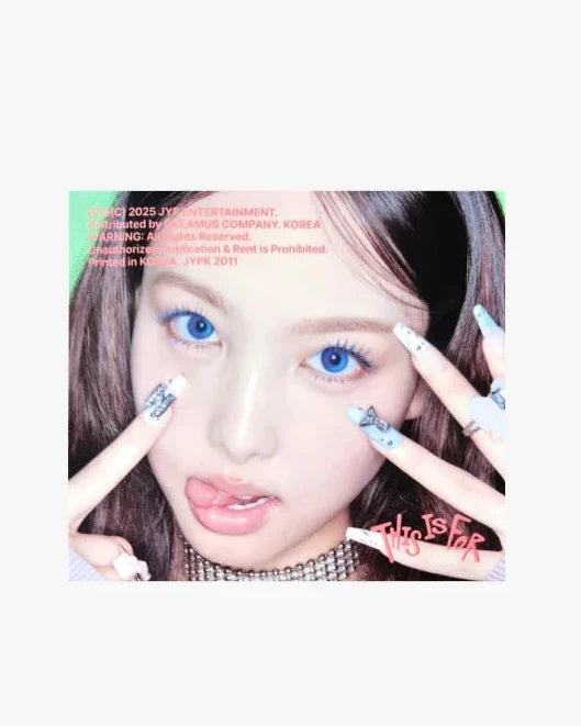 TWICE 4th Full Album [THIS IS FOR] (DIGIPACK Ver.)