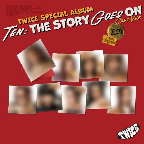 TWICE Special Album [TEN: The Story Goes On] (Cast Ver.)