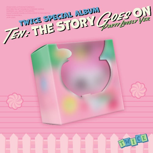 TWICE Special Album [TEN: The Story Goes On] (Party lovely Ver.)