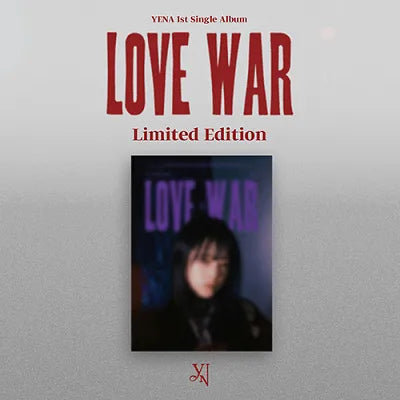 YENA 1ST SINGLE ALBUM LOVE WAR LIMITED EDITION