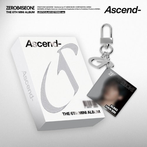 ZEROBASEONE 6th Mini Album [Ascend-] (LENTICULAR KEYRING Ver.)