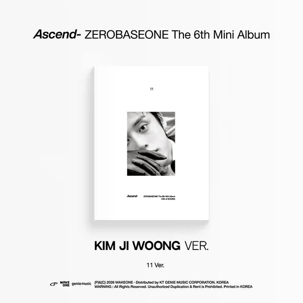 ZEROBASEONE 6th Mini Album [Ascend-] (11 Ver.)